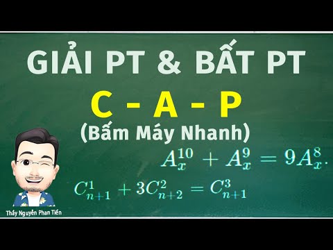Video Hoán Vị - Chỉnh Hợp - Tổ Hợp (Toán 11) :Giải Phương... - youtube