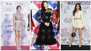 Jennie Blackpink Red Carpet Dress