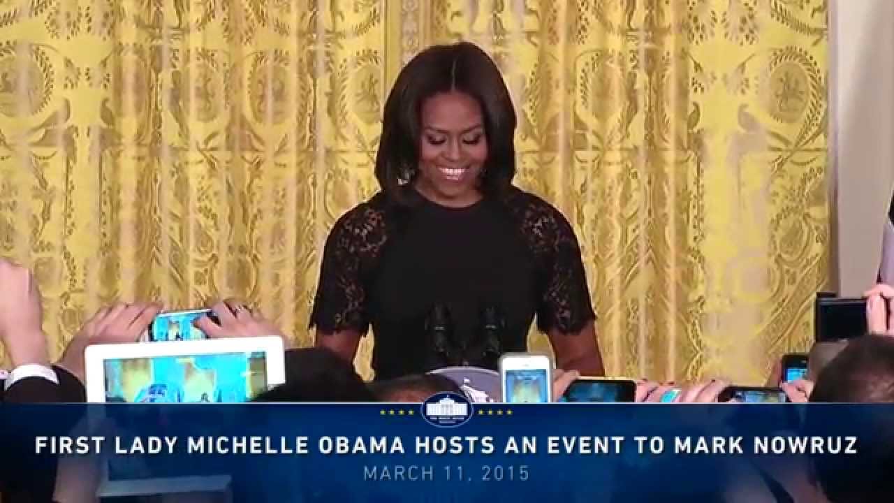 government jobs First Lady Michelle Obama Nowruz Address