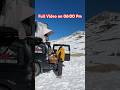 Baralacha Snow updates 🌨️ snow in near manali #camping #snow #manali #carcamping #travelvlog
