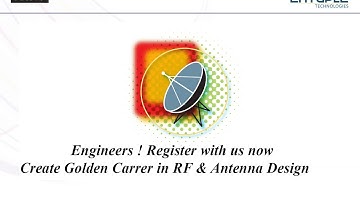 Youtube Video   RF & Antenna Design Training using ANSYS HFSS