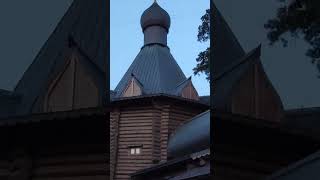 Маленькие Кижи на Енисейской. Храм благовещения Пресвятой Богородицы в Раеве