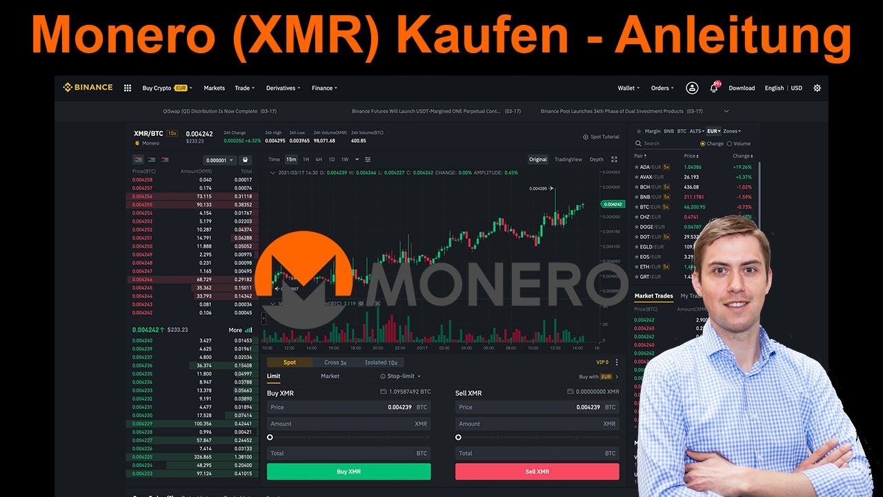 Monero (XMR) Kaufen Anleitung (Binance) ✅