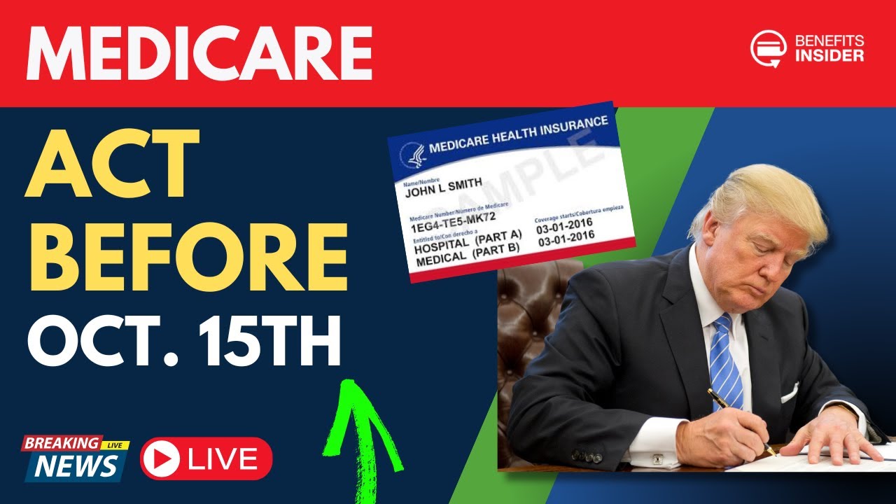 Medicare Changes in 3 Days - What You Need to Know!