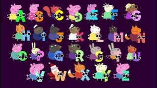 Let’s Meet the Alphabet Song (A–Z) | This Is Letter A to This Is Letter Z | Peppa Pig Alphabets