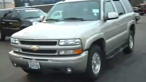 2004 Chevrolet Tahoe Z71 Pewter 4X4 Art Gamblin Motors V1988A