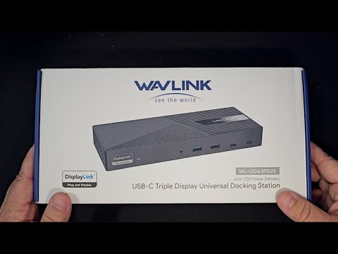Wavlink Displaylink Docking Station 3 Monitors