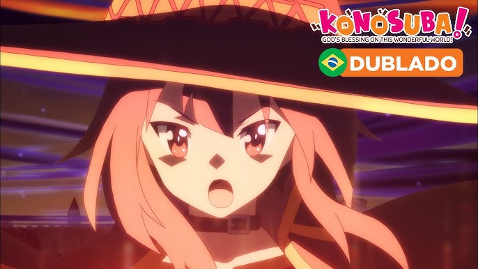 O encontro de milhões! 💥  KONOSUBA - An Explosion on This Wonderful World!  (DUBLADO) 