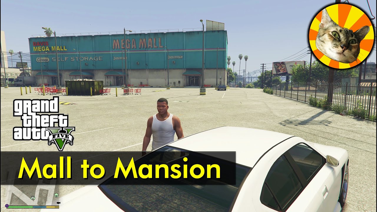 Davis Mega Mall To Franklin S Mansion GTA V Just Driving 172 YouTube 