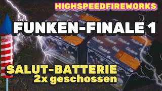 2x FUNKEN FINALE BATTERIE - FUNKE FEUERWERK