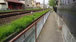 【サービス??】名鉄3500系3508F西春ー徳重·名古屋芸大間通過