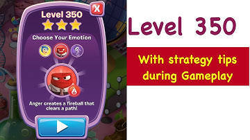 Inside Out Thought Bubbles Level 350 Tips and Strategy Gameplay Walkthrough
