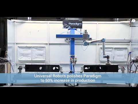 A collaborative robot polishes Paradigm to 50% production increase ...