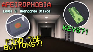 HOW TO ESCAPE Level 3: Abandoned Office in Apeirophobia (ROBLOX)