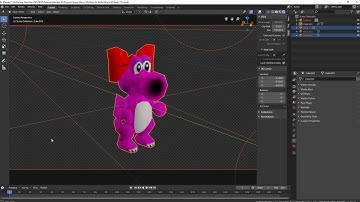 I Think my Birdo Model Looks Pretty Good
