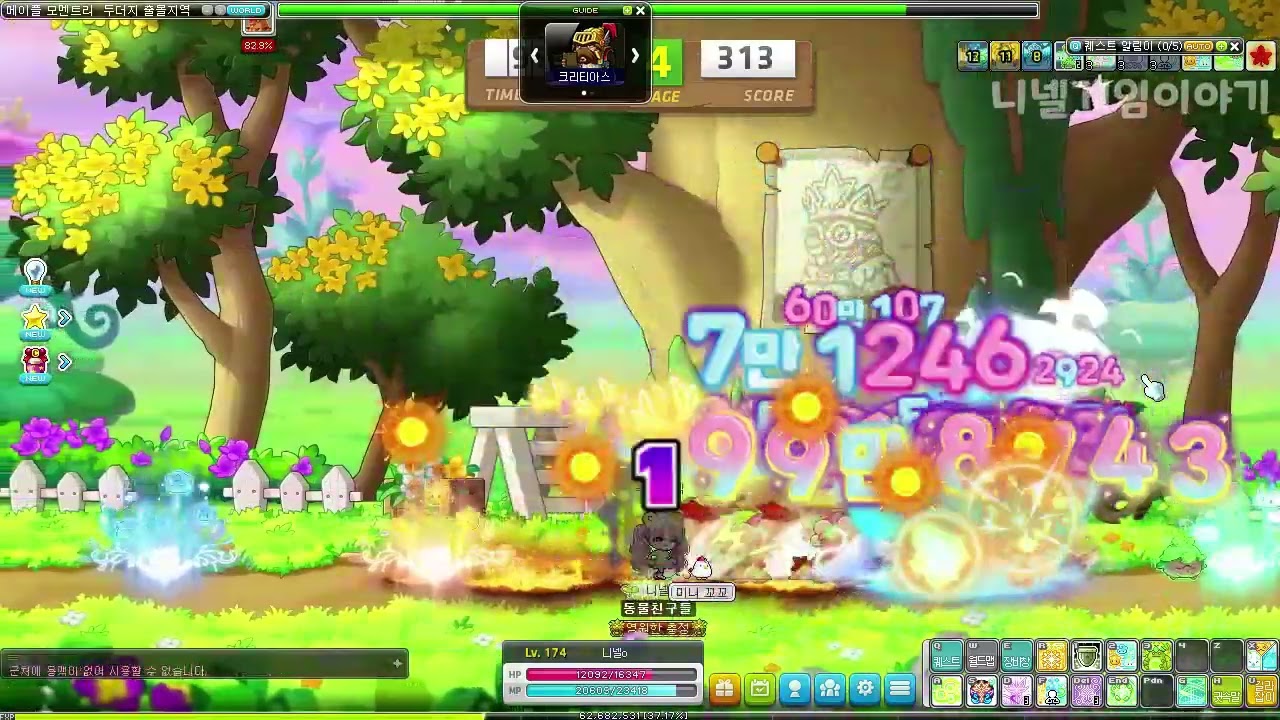 메이플 스토리 코인샵 모멘트리 데미지 스킨 유닛 - YouTube