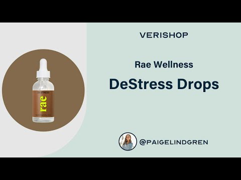 Rae Wellness DeStress Drops Review