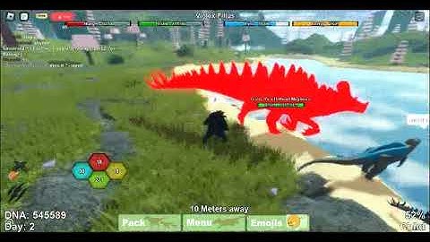 Exploiter in dinosaur simulator ..