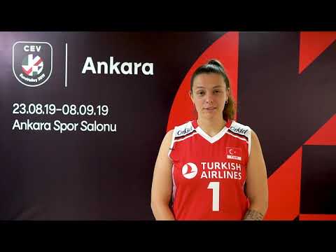 2019 CEV Kadınlar Voleybol Avrupa Şampiyonası - Ezgi Dilik Röportajı