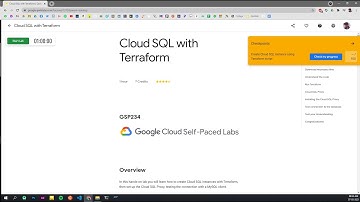 Cloud SQL with Terraform | Qwiklabs [GSP234]