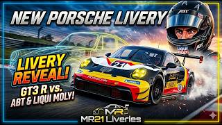 GT7: Porsche 911 GT3 R: The Stunning New ABT x Liqui Moly Livery Showcase