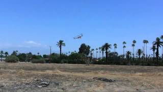 Untethered Tricopter Test Flight