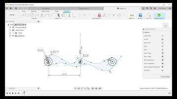 Fusion 360 Lesson 9, Part 2: Drawing the "Dali Bar"