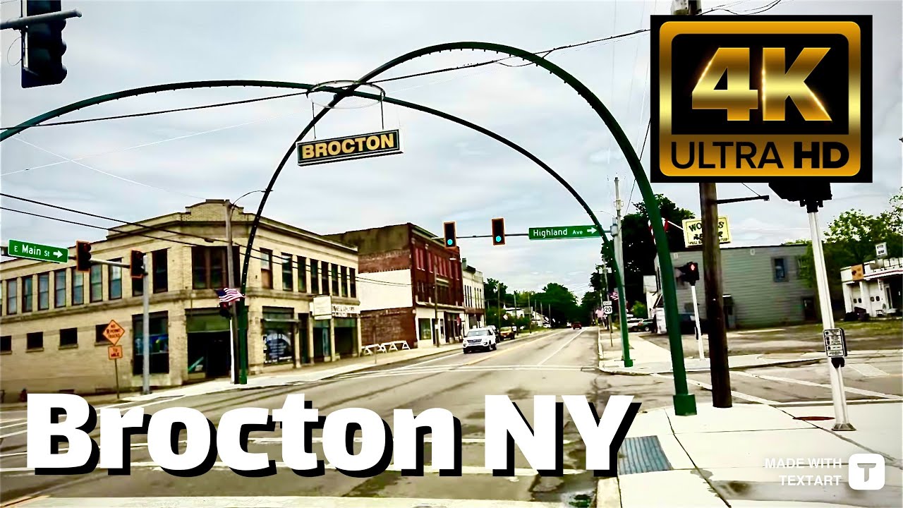【4K】Brocton, New York Day Walk YouTube