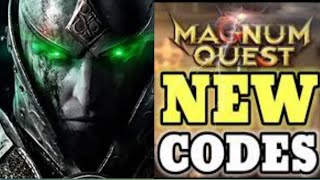 Magnum Quest new codes and how to redeem codes screenshot 5