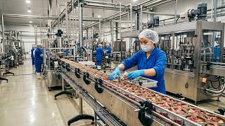 Mass Production: Inside Kazakhstan’s High-Volume Meat Canning Plant