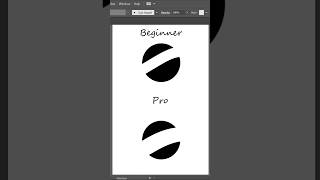 Adobe Illustrator 2026- Pro Tricks for Beginners |Beginner VS PRO| #shorts #trending #trendingshorts
