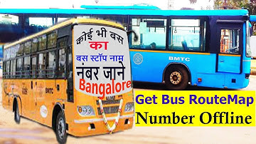 How to Find BMTC Bus number Bus route bus details in Bangalore | find BMTC bus  online/offline