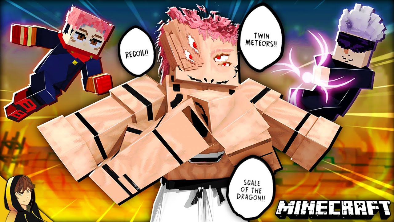 Challenging HEIAN ERA SUKUNA in Minecraft... It was a NIGHTMARE!