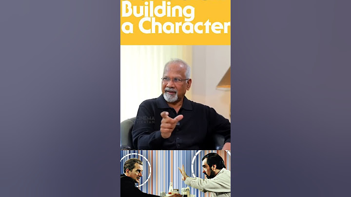 Finding a #Voice for the Characteris Little Tough in #Scripting💢📈-Says #manirathnam🎬🌟