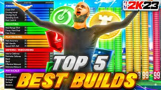 Top 5 Builds YOU MUST Make in NBA 2K23 (NEW MYPLAYER BUILDER IN NBA 2K23) Top 5 Builds YOU MUST Make in NBA 2K23 (NEW MYPLAYER BUILDER IN NBA 2K23)