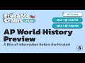 Ap world history preview 2