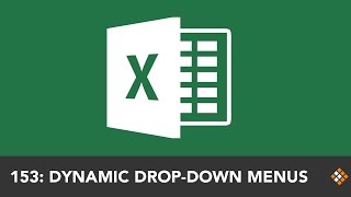 Dynamic Drop Down Menus with Data Validation Tables and INDIRECT | Everyday Office 043