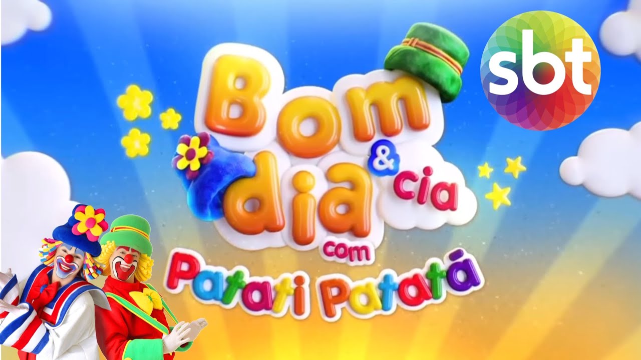Bom Dia E Cia Com Patati Patatá Chamada Oficial No SBT (26/05/2025 ...