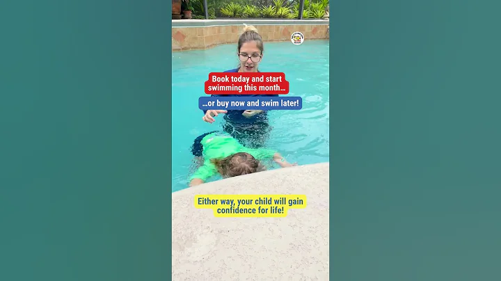 Every parent wants peace of mind around the water. 💙 Knowing your child is confident and safe… that