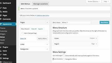 Wordpress Basics: Menus and Navigation