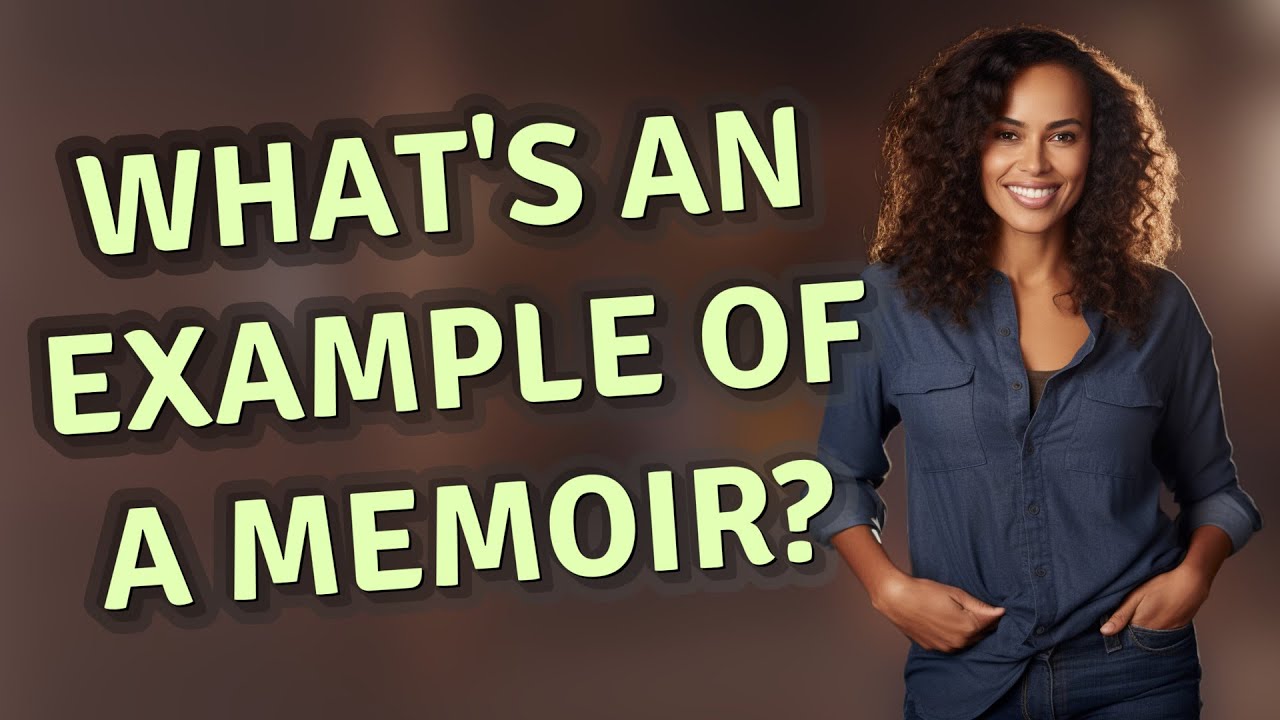 What's an example of a memoir?