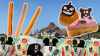 new halloween food at tokyo disneysea ♡ japan vlog 2022 | ghosts, pumpkins, & a disgusting churro ♡