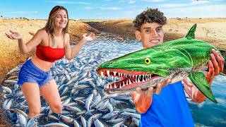 Thumbnail for 🩸100 Horas Cazando y Cocinando con Mujer en Isla Peligrosa🩸