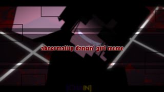 Abnormality Dancin' Girl meme│Minecraft Animation│(BLOOD WARNING)