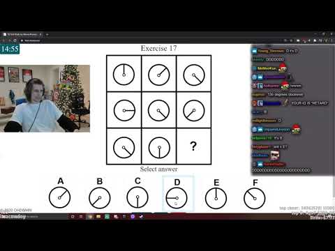 xQc Takes an IQ Test on Mensa