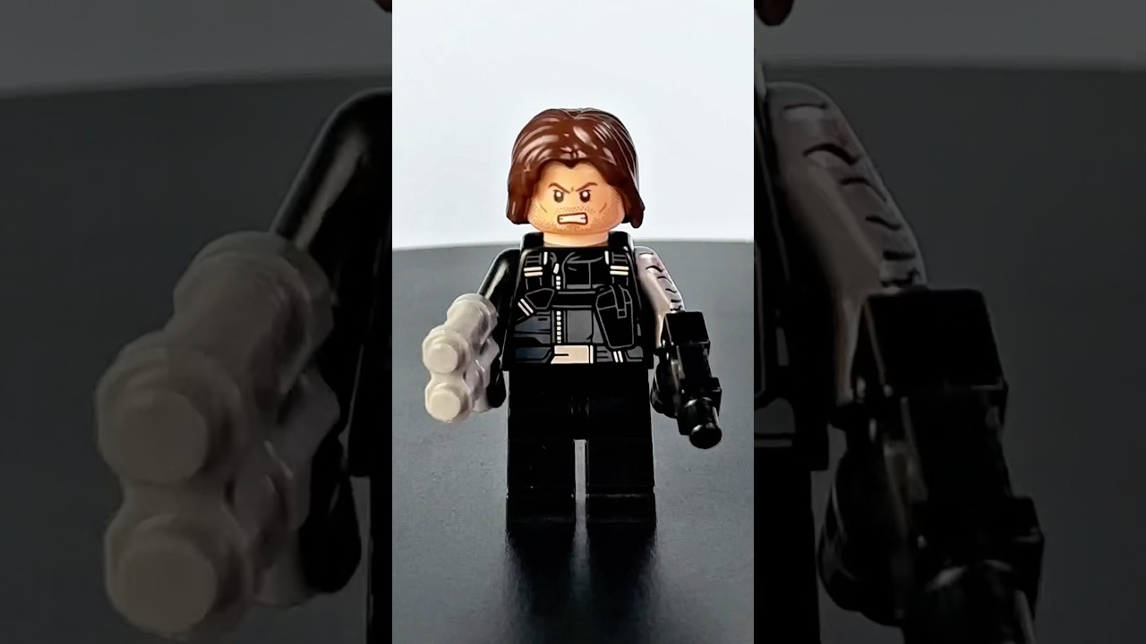 Thunderbolts BUCKY LEGO Minifigure! Winter Soldier Looks INSANE! 