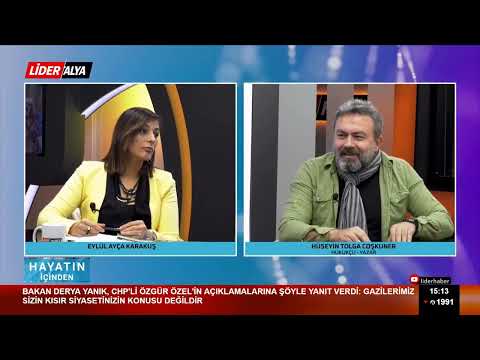 HAYATIN İÇİNDEN | Konuk: Hukukçu - Yazar Hüseyin Tolga Coşkuner | 06.03.2022