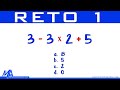 Retos matemáticos para pensar, recordar y aprender | Reto número 1