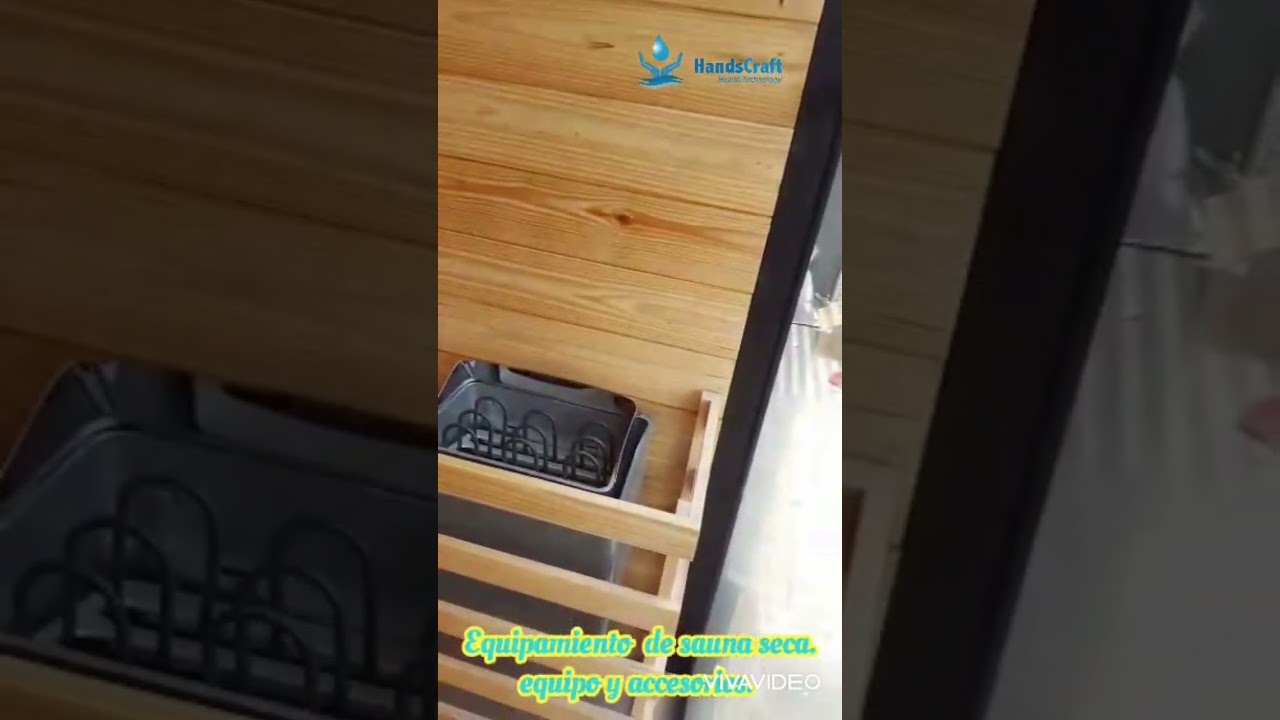 Equipamiento de Saunas y cabinas de vapor.