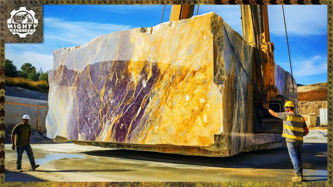 Marble Mining and Manufacturing From a $1 Billion Quarry | The Luxury Stone - YouTube